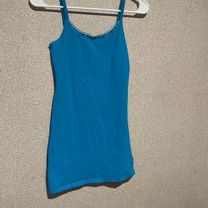 BKE Blue‎ Fitted Sleeveless Camisole Top